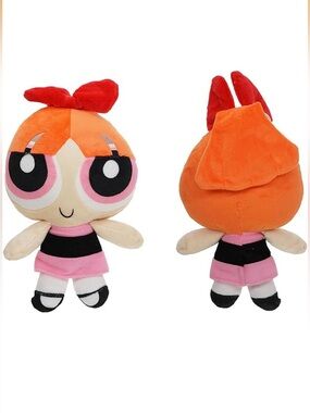 VTG The Powerpuff Girls BLOSSOM Plush Toy 🌸